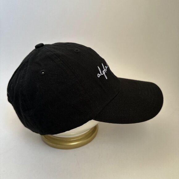 Alpha Delta Pi Dad Hat Embroidered Cap Adjustable Strap Back Black One Size - Picture 5 of 8